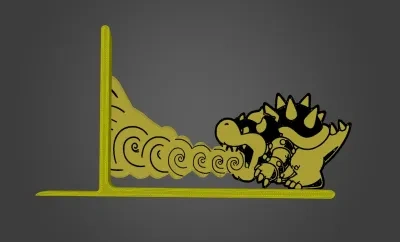 Bowser 书立摆件