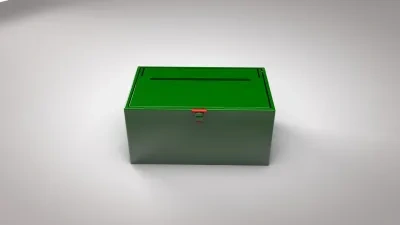 多功能储物解决方案：带盖子和便签槽的盒子