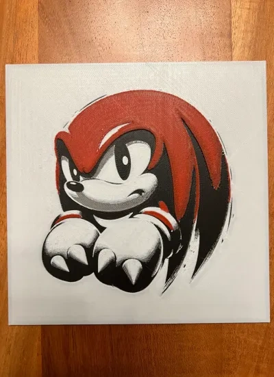 音速小子刺猬中的红色带刺手套角色Knuckles