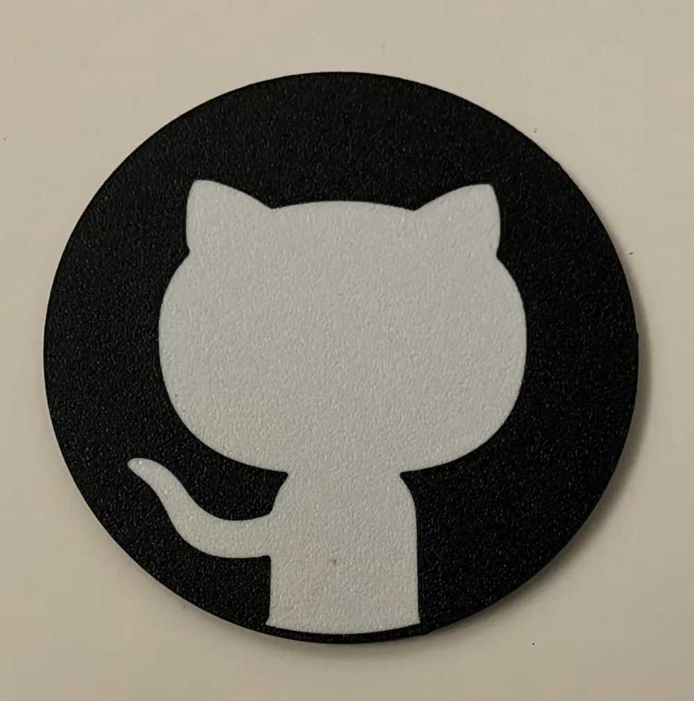 Octocat Github 杯垫 来自 andreugallofre - MakerWorld