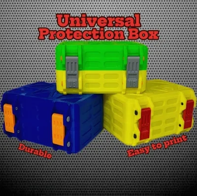 多功能可调大小的保护盒