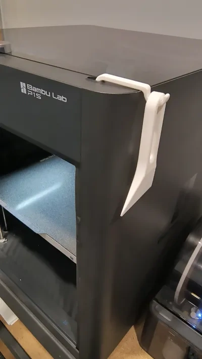 打印热床刮刀+挂钩，适用于打印机侧面