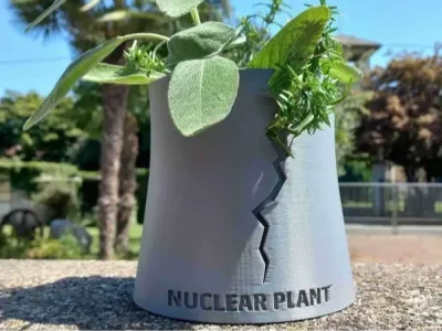 核电厂花瓶盆