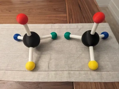 分子几何和手性模型