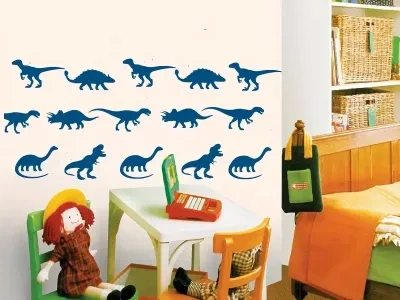 蒙特梭利儿童恐龙模板