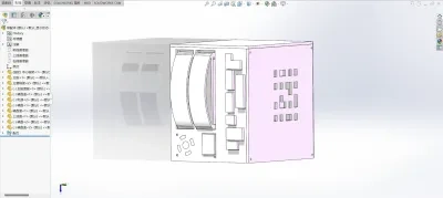 全网最小支持标准ITX 17*17cm主板的双盘位NAS机箱（A1mini可打印）