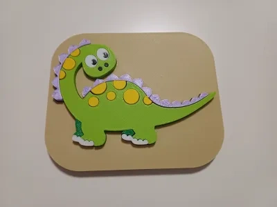 快乐恐龙-儿童拼图