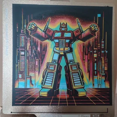 7色HueForge Optimus Prime Transformers 80s
