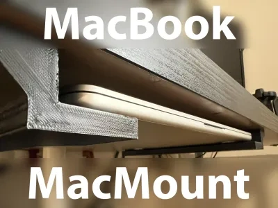 Macbook MacMount / 桌下安装/支架