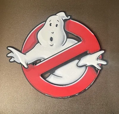 Ghostbusters徽章标志（层高上的粉丝艺术交换）