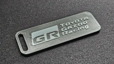 丰田GR赛车钥匙扣-AMS准备就绪