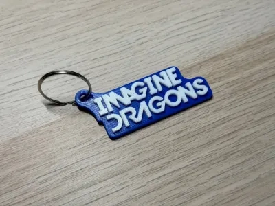 Imagine Dragons钥匙扣