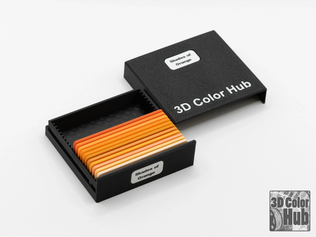 耗材色卡盒 - 20个（3D Color Hub） 来自 3D Color Hub - MakerWorld