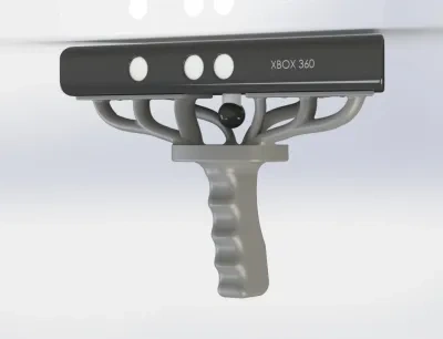 Xbox 360 Kinect 3D扫描仪模块化手柄系统