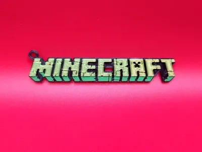 Minecraft钥匙链