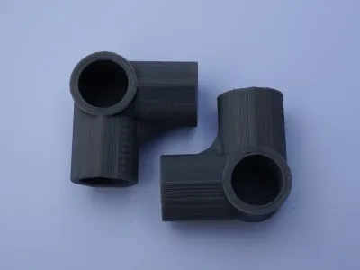 3-Way Elbow, 1/2" PVC管道配件