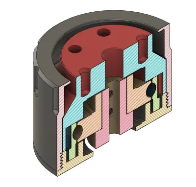 谐波驱动/应变波NEMA17减速器 20:1 - V1