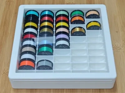 耗材色卡盒 Filament Sample Box,Mini Spool-Box,Swatches