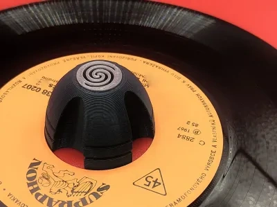 黑胶唱片 45 RPM 转接器