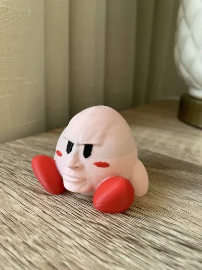Kirby与岩石混搭