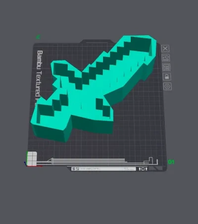 Minecraft剑冰模具