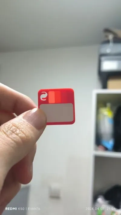 贴标签的带透光的色卡/Color cards with transparent labels