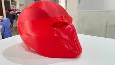 红帽头盔可打印