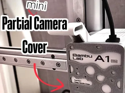 部分相机保护罩 - Bambu Lab A1 mini