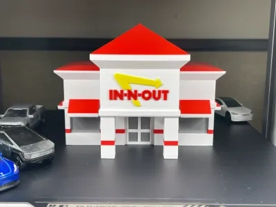 In-N-Out餐厅模型