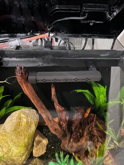 Fluval Flex 15低流量喷水管鱼缸