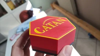 卡坦岛游戏玩家棋子收纳盒