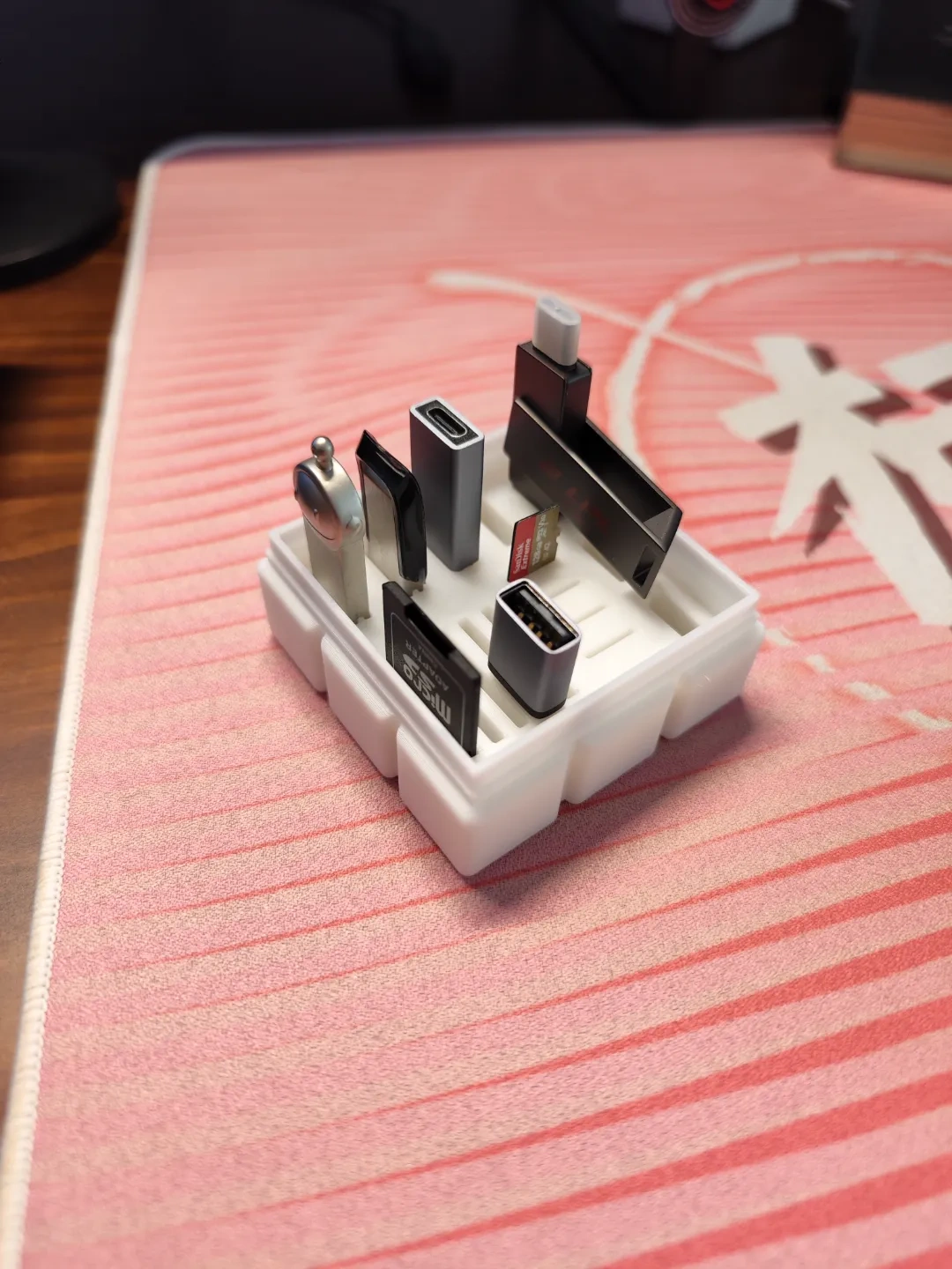 U usb flash drive storage box rubik s cube ex2512