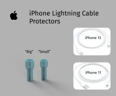 iPhone闪电数据线保护套
