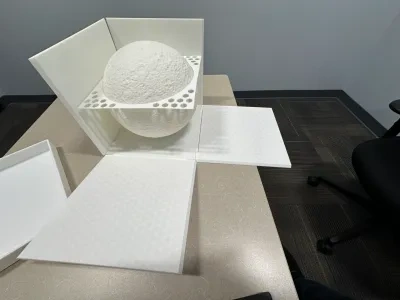 巨型月亮礼盒 - 适用于BambuLab打印机的最大尺寸