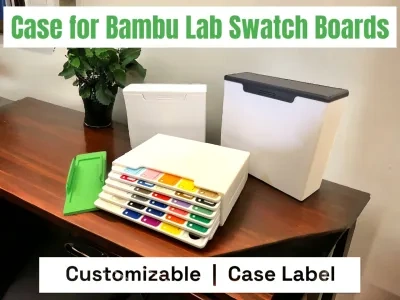 Bambu色卡盒/支架（多种尺寸和布局）