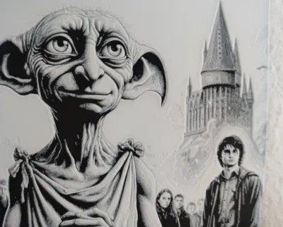 Hueforge Dobby和Harry Potter