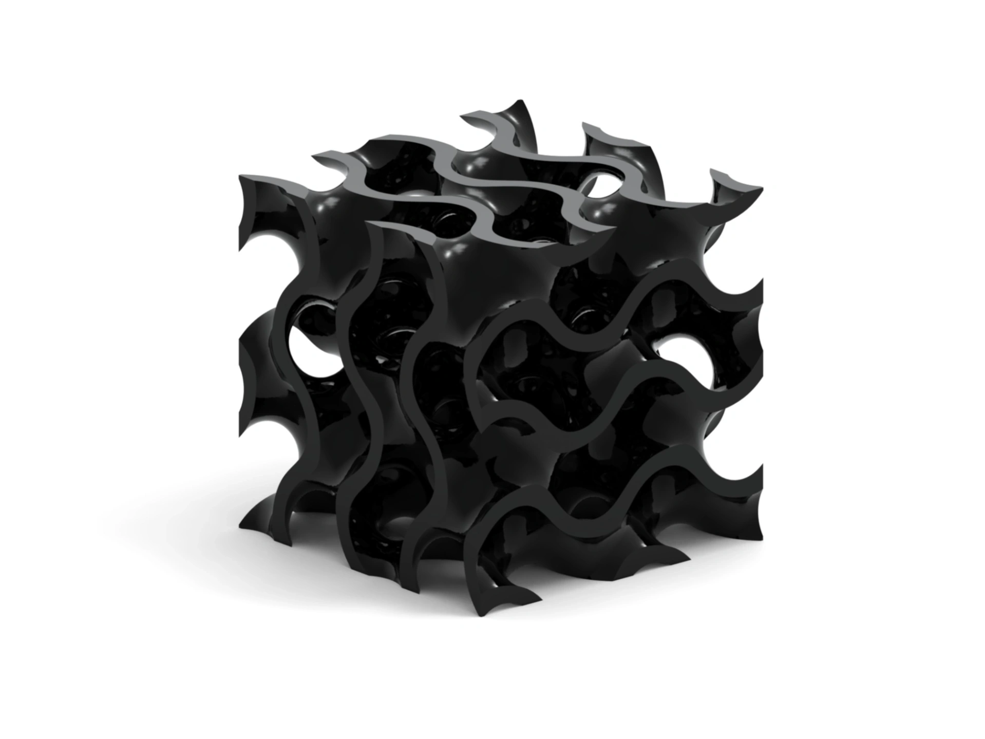 Gyroid立方体 来自 AJ Designs MakerWorld