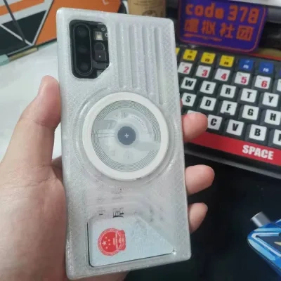 三星 NOTE10 PLUS 手机壳-可安装磁吸贴片，放卡片。