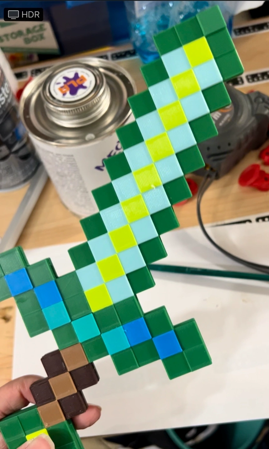 像Minecraft的剑 来自 tdub55 - MakerWorld
