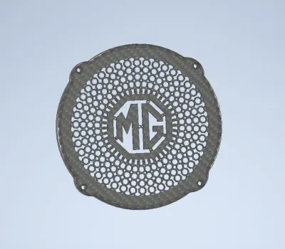 MG标志 140mm / 5,5英寸的扬声器罩