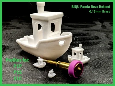 E3D Revo 0.15mm黄铜喷嘴配置文件 - BIQU Panda