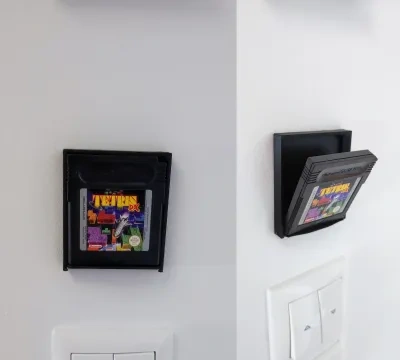 模块化Gameboy卡带墙面展示架