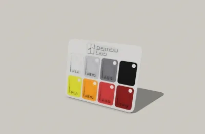 耗材色卡mini+立式磁吸展示架 Color card mini