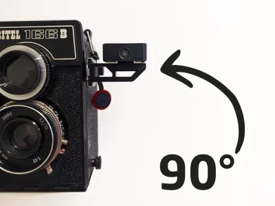 120mm胶片相机90°光度计支架