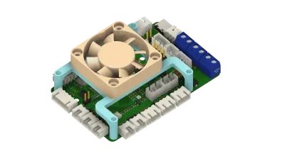 BTT SKR Pico / RPi 4010 Fan bracket 风扇支架