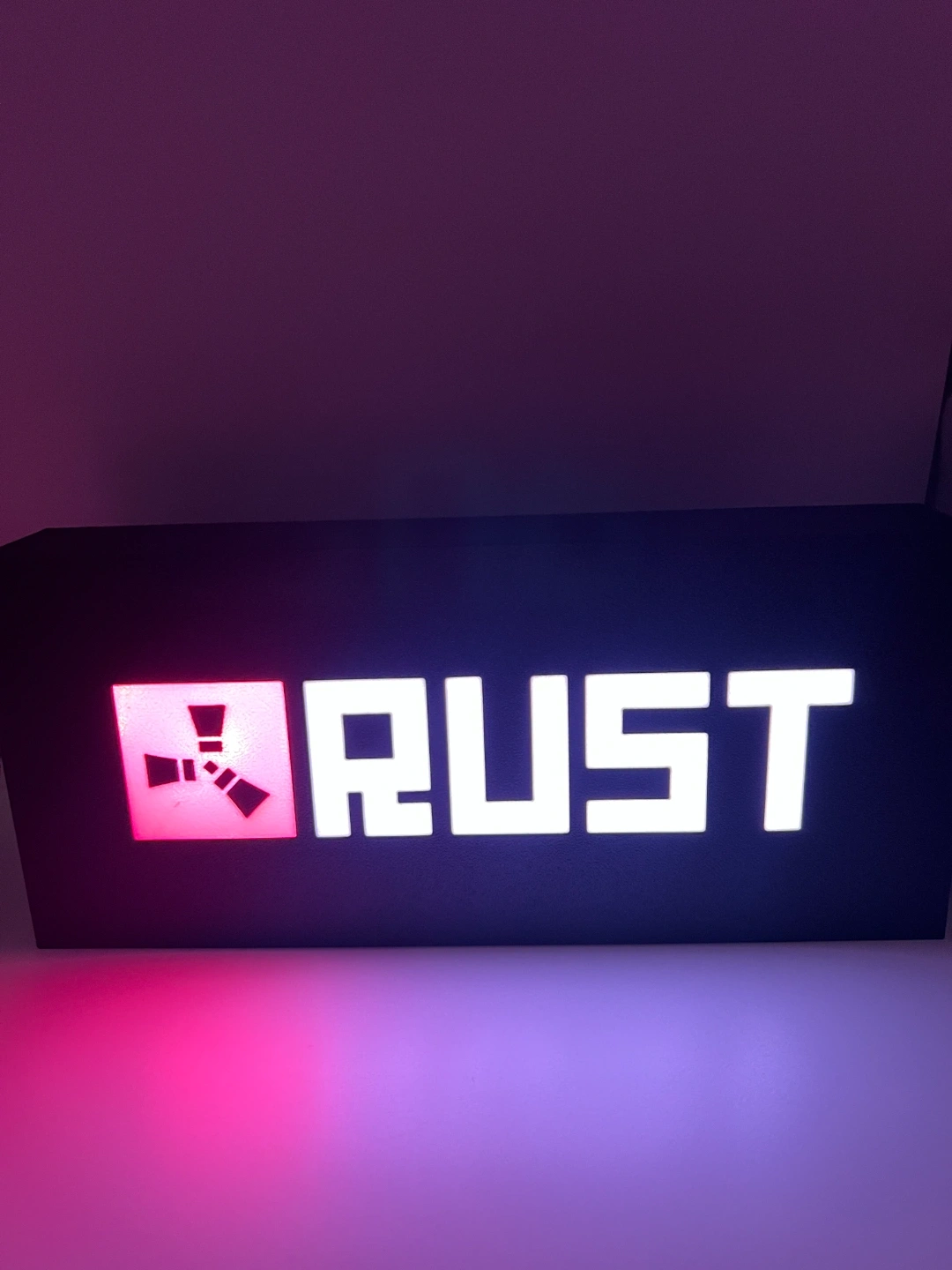 Rust标志灯箱AMS准备就绪 来自 Creature creations 3D - MakerWorld