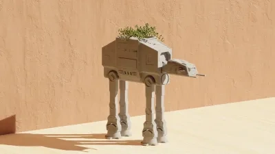 AT-AT - 星球大战花盆