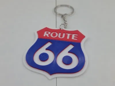 Route 66 钥匙扣