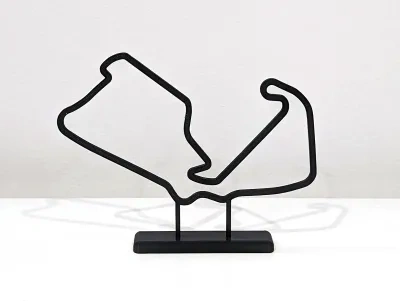 银石赛道 - F1赛道展示模型