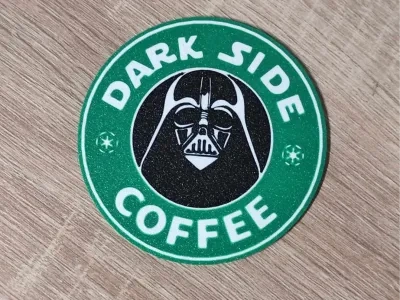 星球大战黑暗面咖啡杯垫